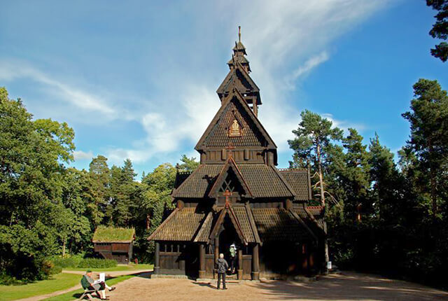 Norwegian Folk museum church
